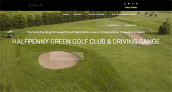 Desktop Screenshot of halfpennygreen.com